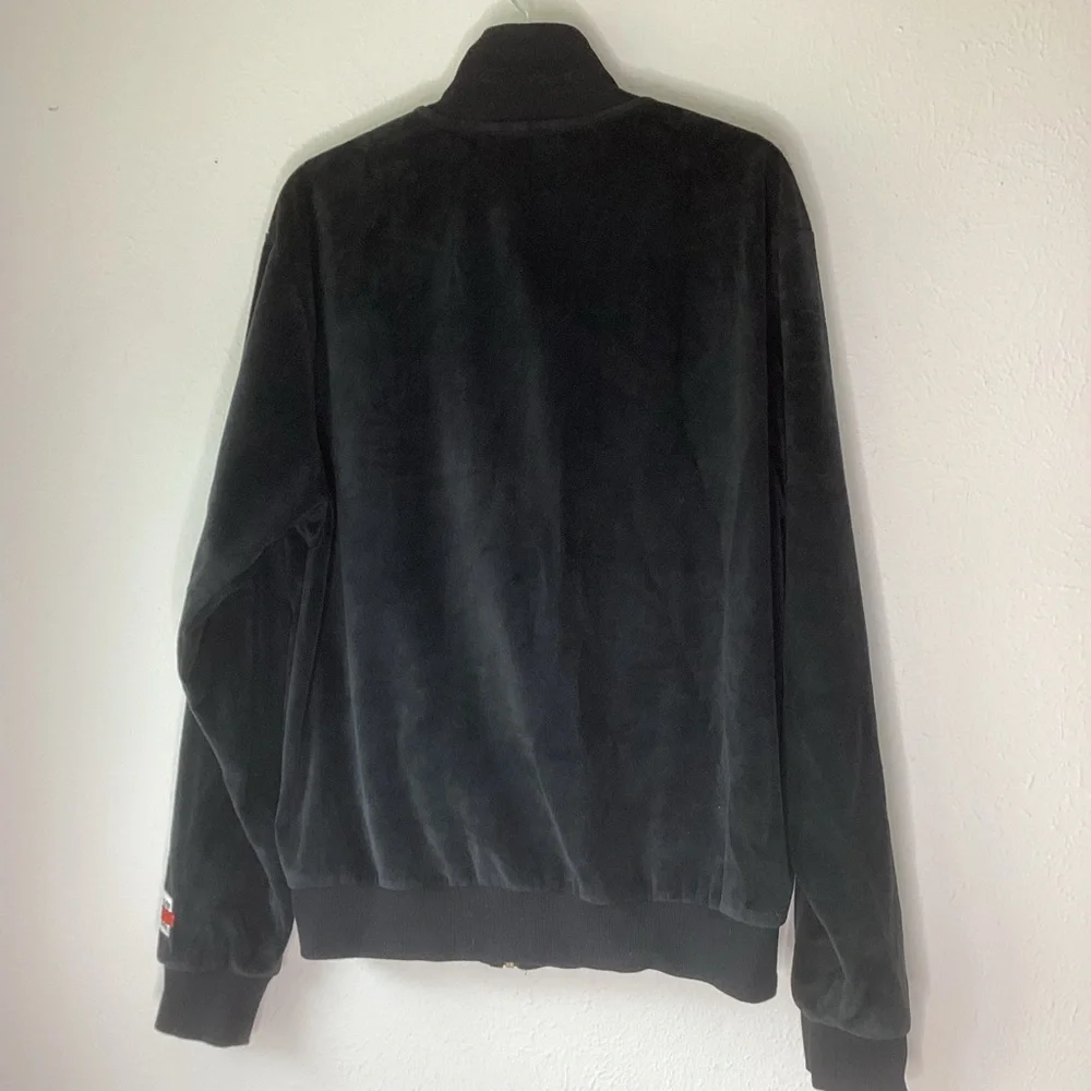 Scarface Jacket Velour Track Suit Black M - Picture 2 of 9